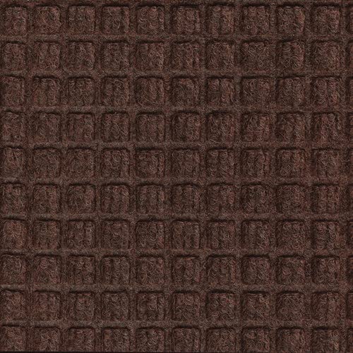 Waterhog Classic Entrance Mats Dark Brown 3' x 5' - Heavy Duty Doormat for High Traffic Areas, Non-Slip, Durable & Easy to Clean - Perfect for Home, Office, and Commercial Use