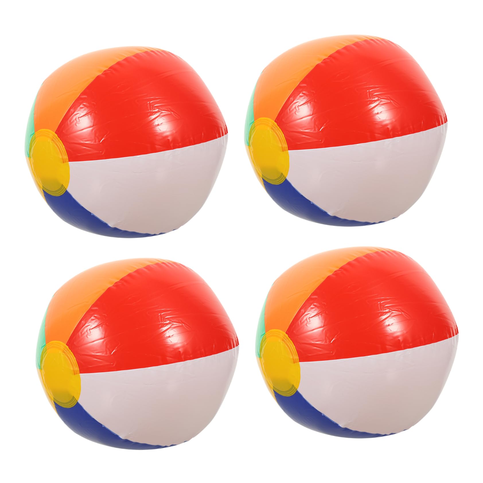 **Abaodam 8-Pack Inflatable Beach Balls for Kids - Fun Water Toys for Swimming Pool, Beach & Outdoor Play - Jumping & Splashing Summer Games**