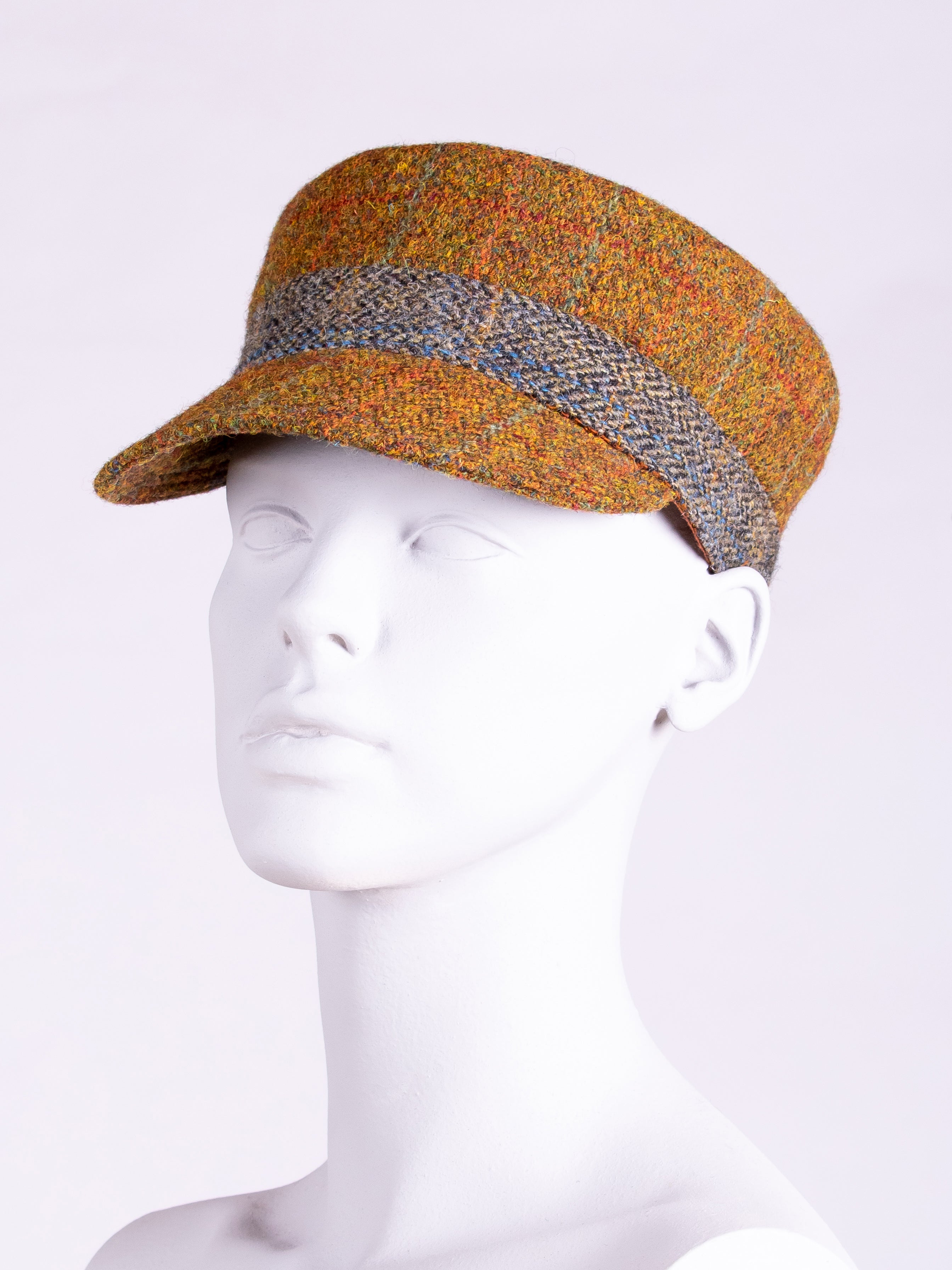 Town and Country Cap in Rust & Sage Colors - Stylish Outdoor Hat for Hiking, Camping, and Everyday Wear