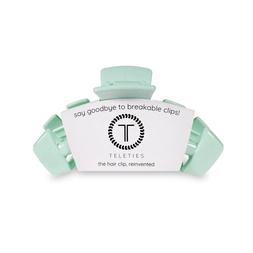 Elegant Mint Green Medium Hair Clip for Women - Perfect for Weddings, Parties & Everyday Styling