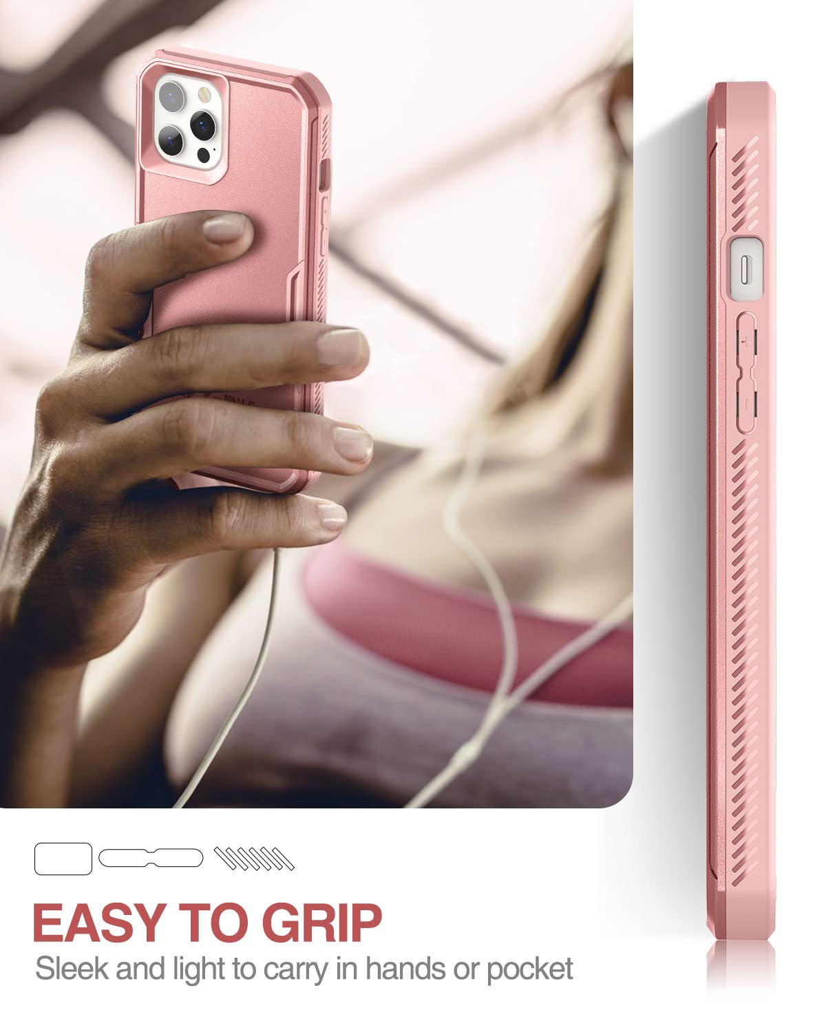 Dexnor iPhone 12 Pro Max Case 6.7