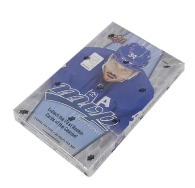 2023-2024 TSV MVP Hockey Hobby Box - 20 Packs (160 Cards) | NHL Trading Cards Collection for Collectors & Fantasy Sports Fans | Perfect for Gifts, Tournaments & Memorabilia Displays