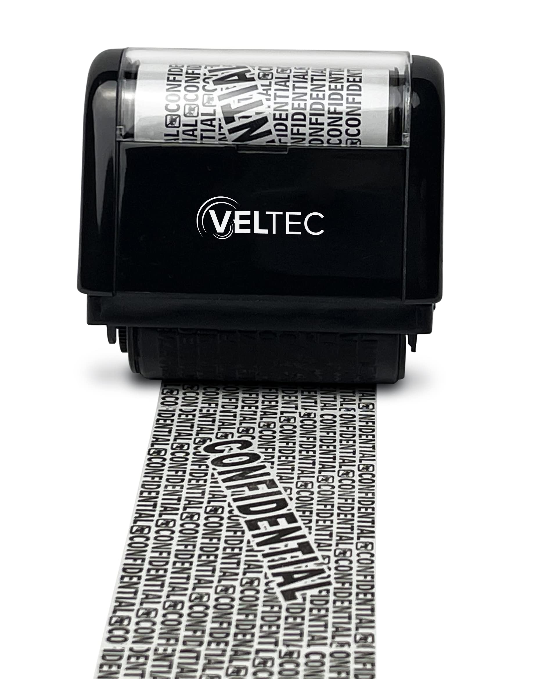 Confidential Roller Stamp for Identity Protection - Anti-Theft Security Stamp with Ceramic Box Cutter | Perfect for Office Documents, Mail Privacy & Home Security