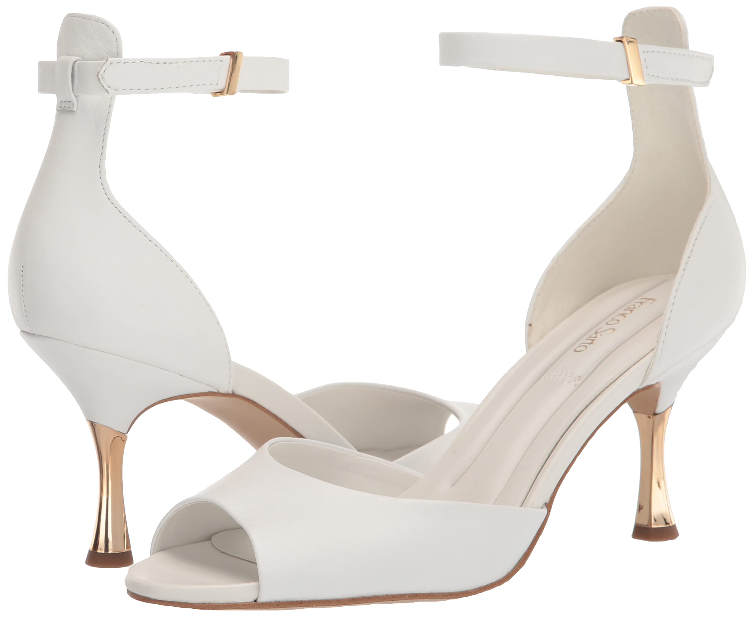 Franco Sarto Women's Rosie Dress Sandal - Comfortable Heeled Sandals for Weddings, Parties & Summer Outfits