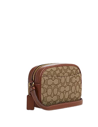 Coach Disney X Coach Mini Jamie Camera Bag - Signature Jacquard with Mickey Mouse Print - Perfect for Everyday Use, Travel & Disney-Themed Outfits