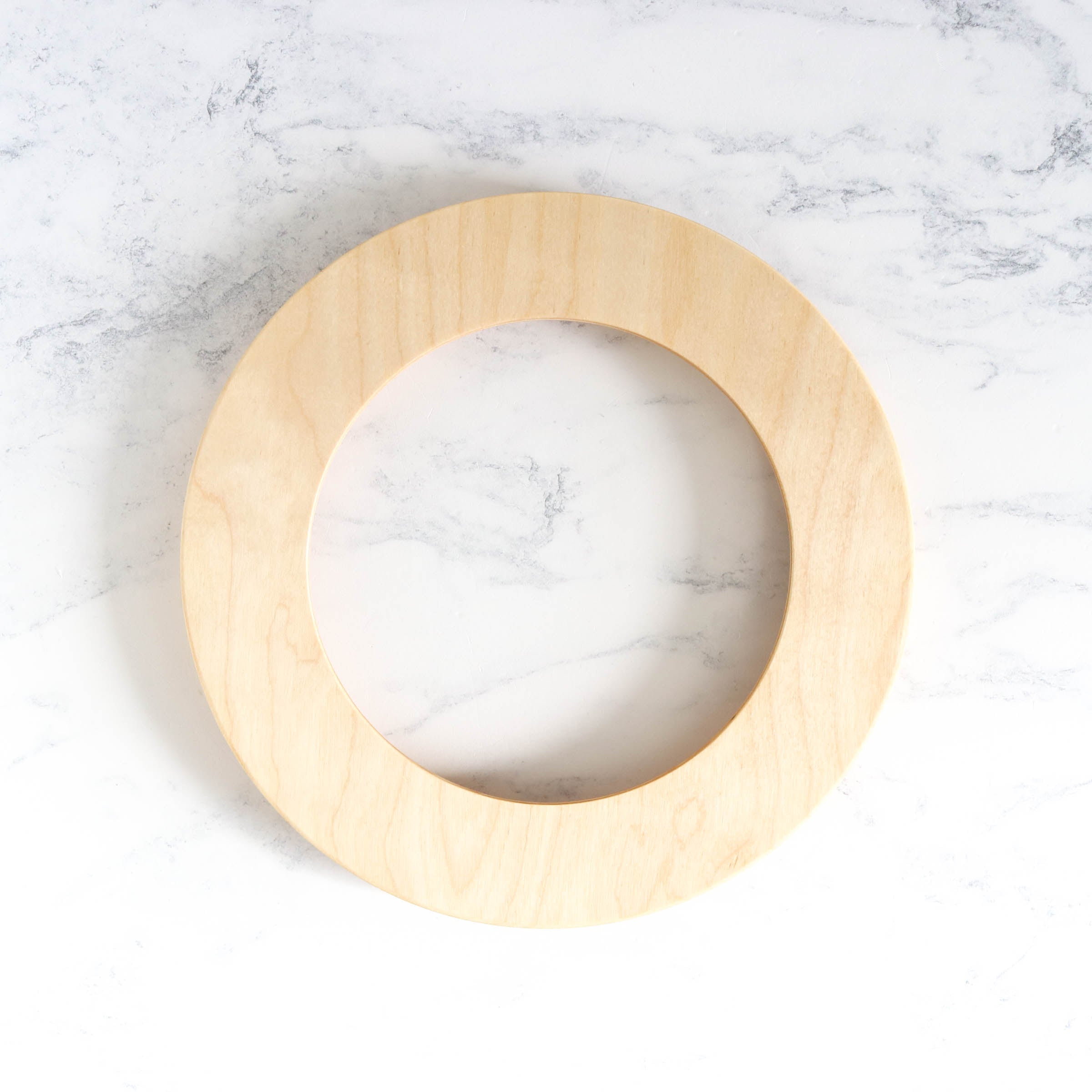6 Inch Round Embroidery Hoop Frame - Premium Wooden Craft Hoop for DIY Embroidery, Cross Stitch & Needlework - Perfect for Wall Art, Home Decor & Gift Making