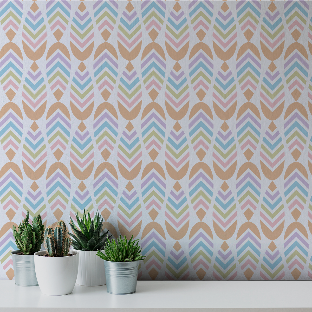 Deep V Betty Wallpaper - Elegant Floral Peel and Stick Wallpaper for Home Decor - Perfect for Bedrooms, Living Rooms & Accent Walls