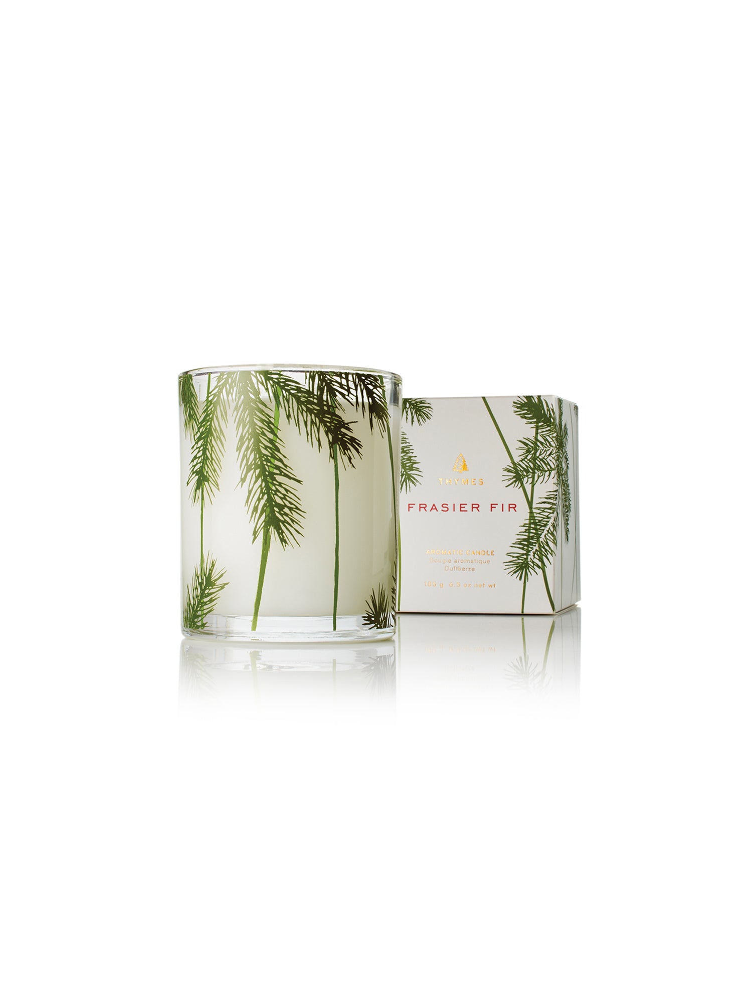 Premium Frasier Fir Scented Candle - Natural Pine Needle Aroma for Home, Spa & Office - Long-Lasting Soy Wax Candle for Relaxation & Stress Relief