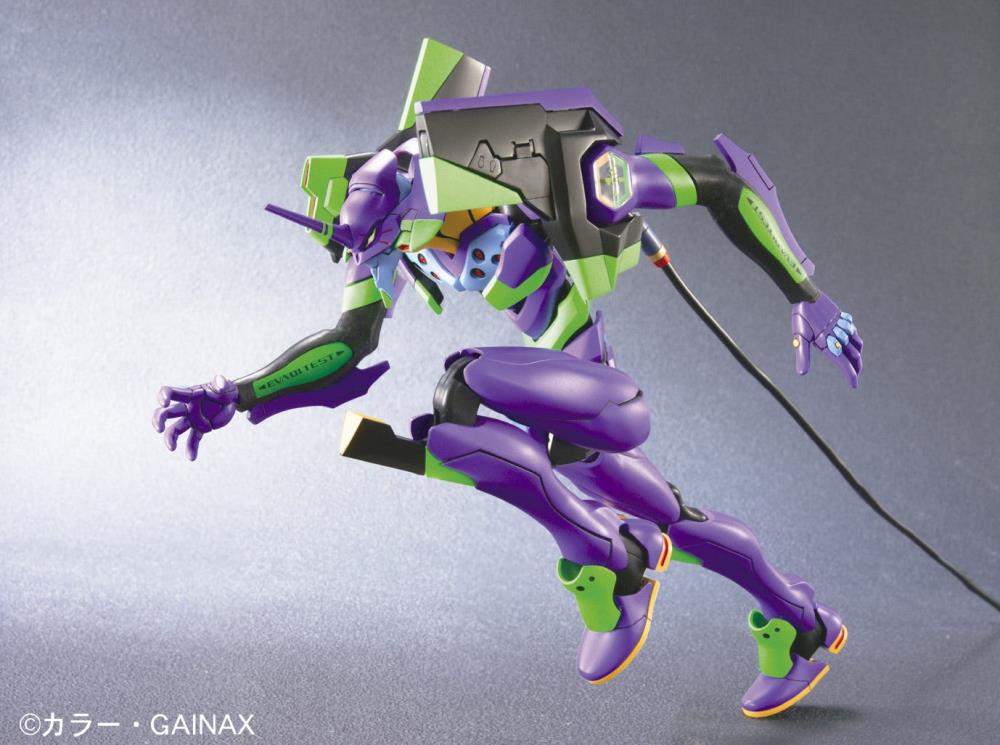 Bandai HG #01 Rebuild of Evangelion EVA-01 Test Type Model Kit - Perfect for Anime Fans & Collectors - Build & Display Your Own Evangelion Unit