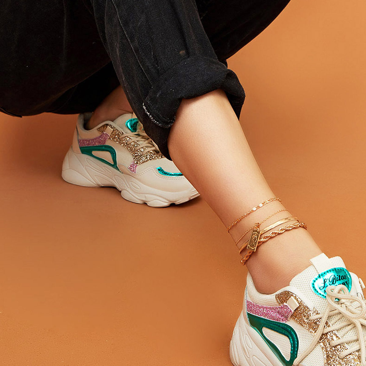 Trendy Hip Hop Punk Sneakers for Men & Women - Stylish Streetwear Shoes for Concerts, Dance, and Urban Fashion
