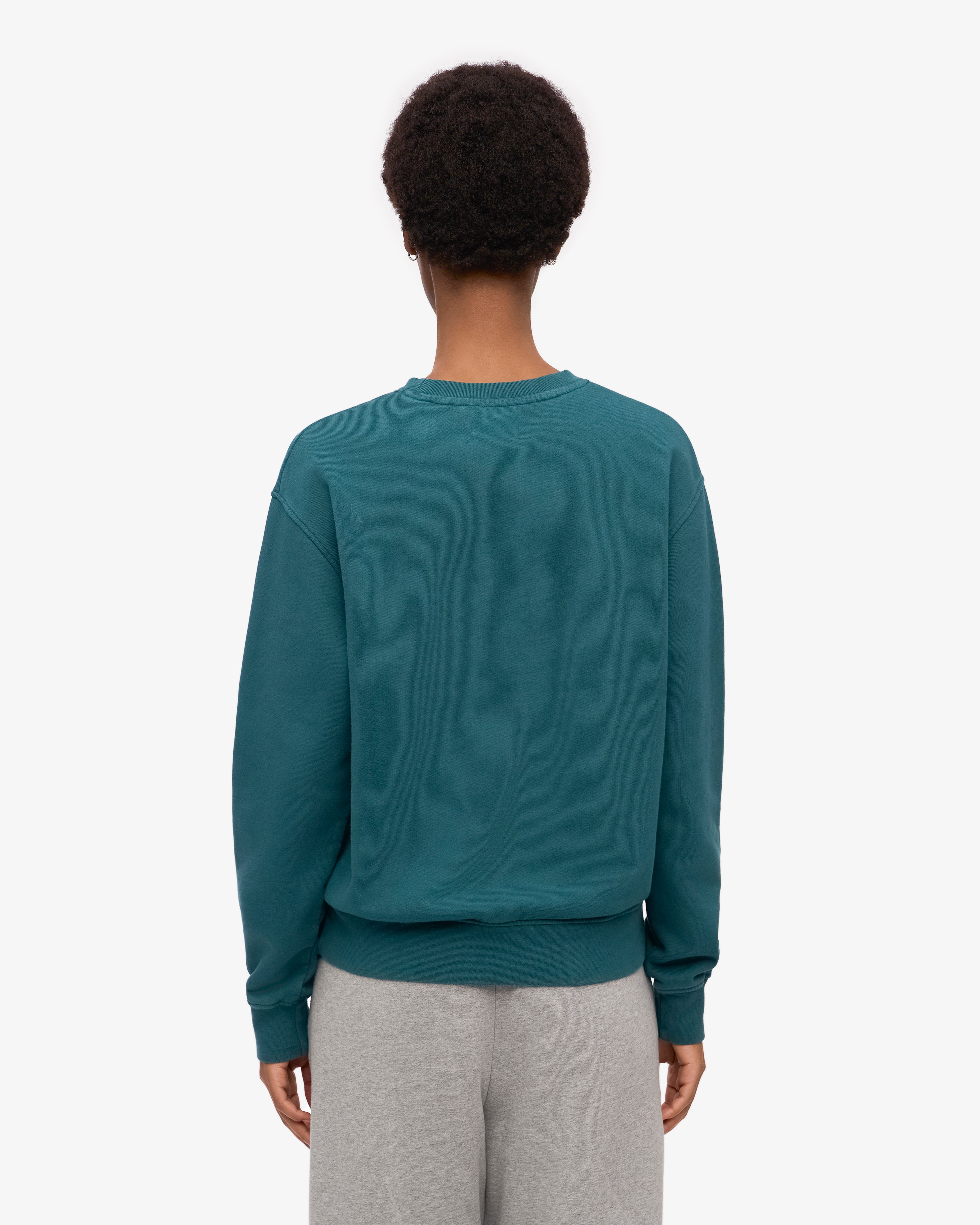 Organic Cotton Women's Classic Crew Neck T-Shirt - Ocean Green | Comfortable & Eco-Friendly Casual Wear for Everyday Outfits