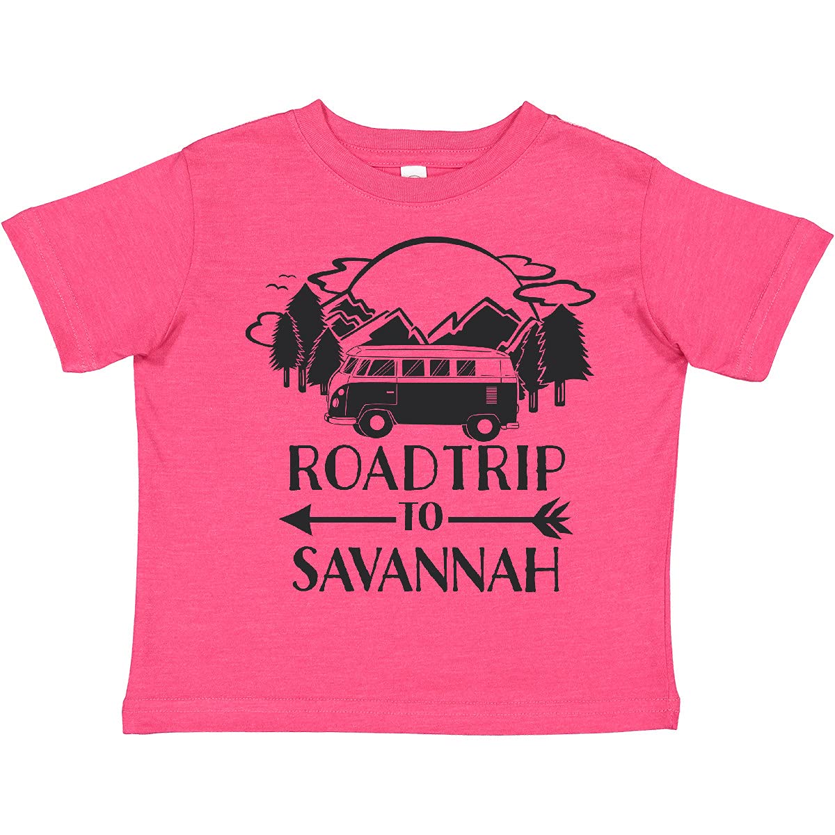 Inktastic Road Trip to Savannah Toddler T-Shirt - Cute Travel-Themed Cotton Tee for Boys & Girls - Perfect for Vacation, Family Trips & Toddler Adventures