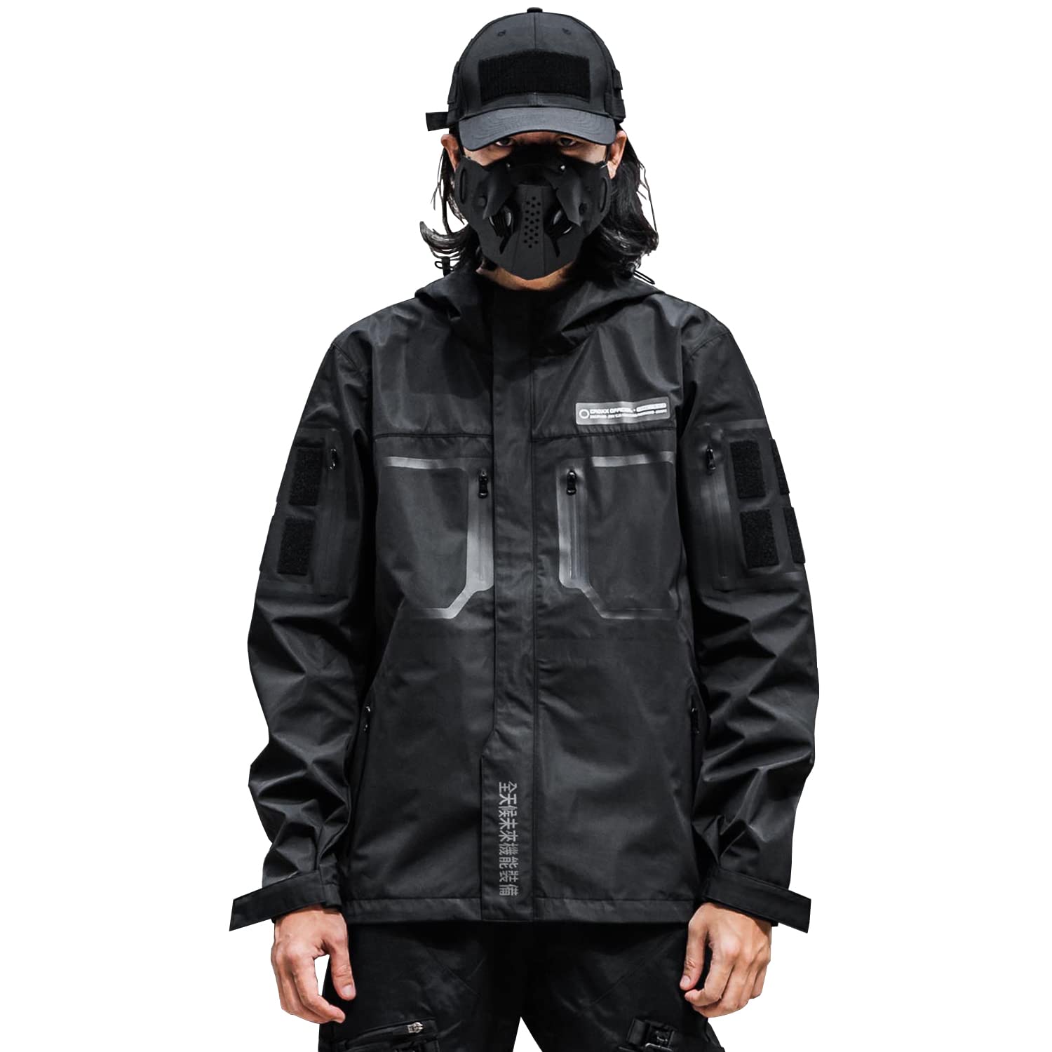 MFCT Men's Tactical Combat Jacket - Waterproof, Lightweight, Durable Outdoor Military Jacket for Hiking, Camping & Airsoft