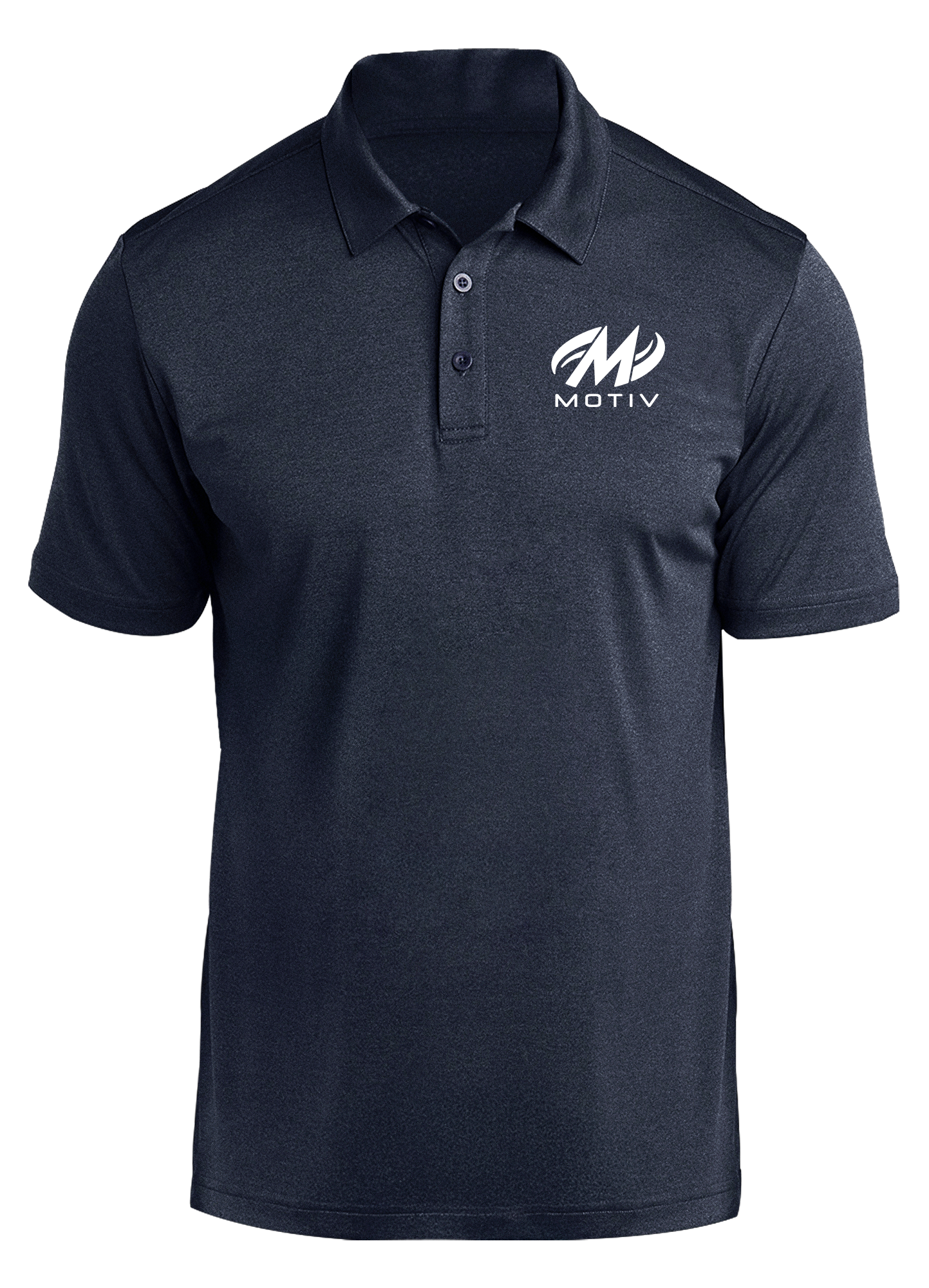 Motiv White Prime Polo Shirt for Men - Navy Blue Cotton Casual Wear - Perfect for Golf, Office & Everyday Outfits