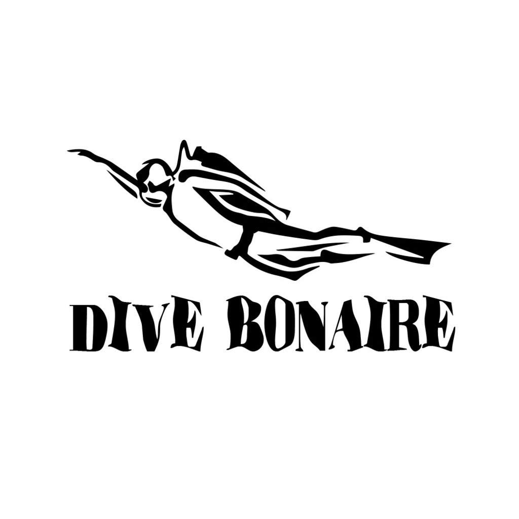 Dive Bonaire Scuba Diving Vinyl Decal Sticker for Car, Laptop, Wall - Perfect for Travel Enthusiasts & Ocean Lovers