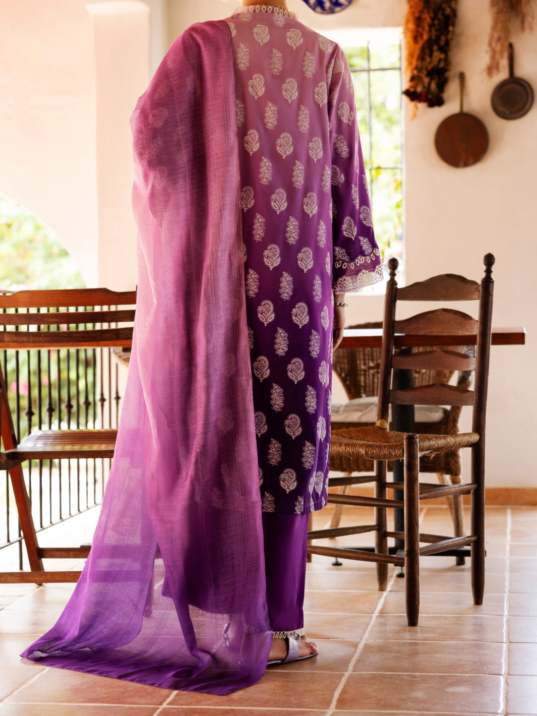 Premium Cambric Purple Stitched Suit Almirah | Elegant Wardrobe Storage for Bedroom & Closet Organization