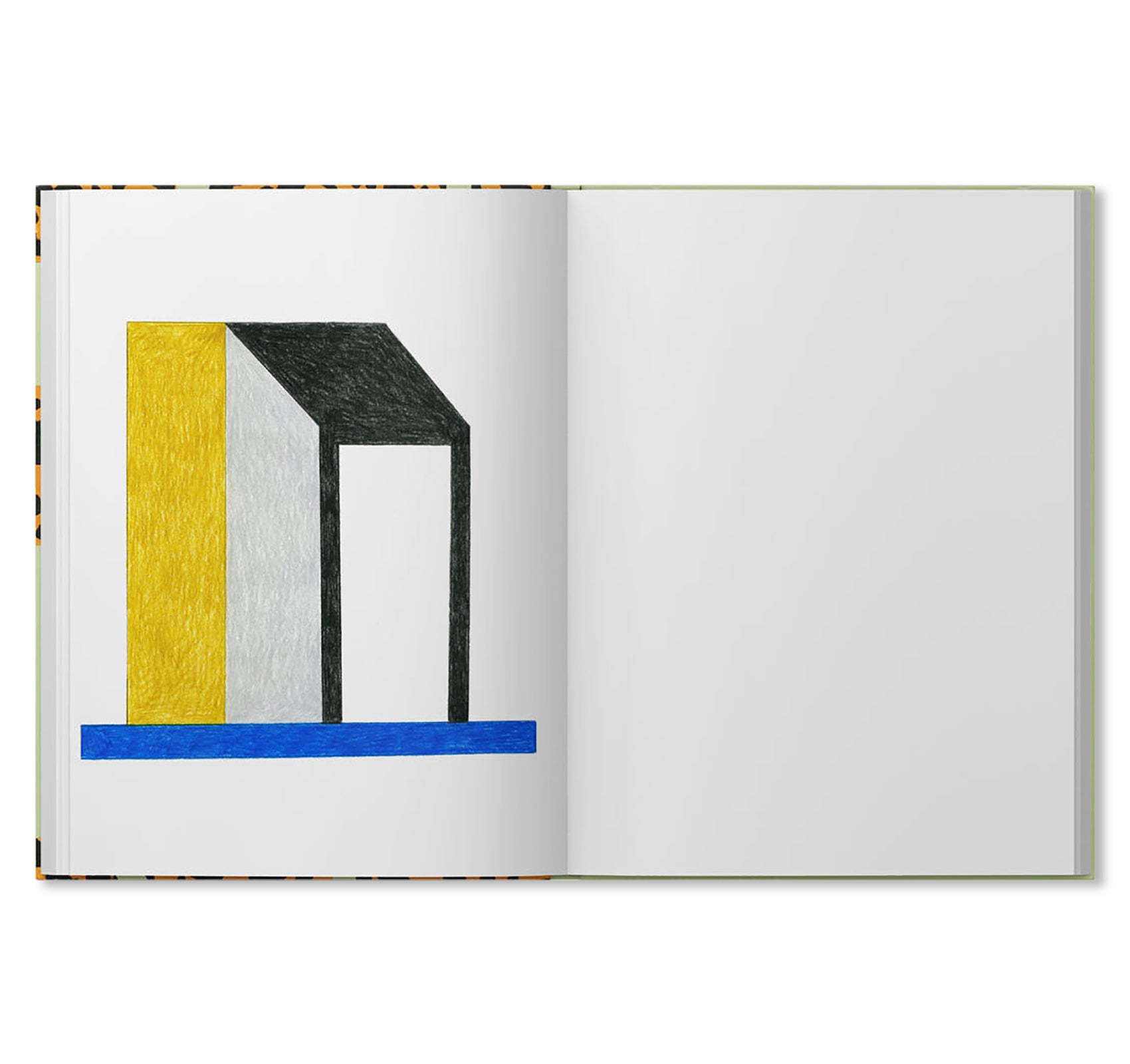 ANDATA RITORNO by Nathalie Du Pasquier - Modern Abstract Art Print for Home & Office Decor - Perfect for Living Rooms, Bedrooms, and Creative Workspaces