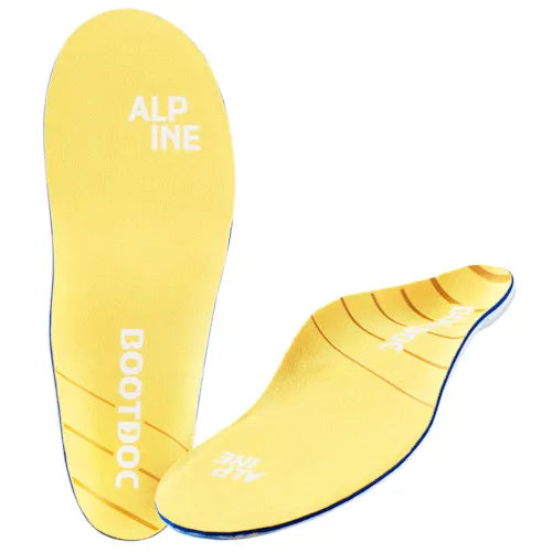 BootDoc Alpine Insoles - Premium Arch Support for Hiking & Running - Comfortable Orthotic Insoles for Men & Women - Perfect for Outdoor Activities & Sports