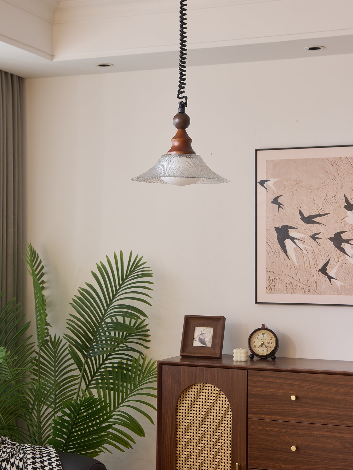 Ardell Modern Pendant Light - Sleek Hanging Fixture for Kitchen Island, Dining Room & Bedroom Lighting | Dimmable LED Chandelier