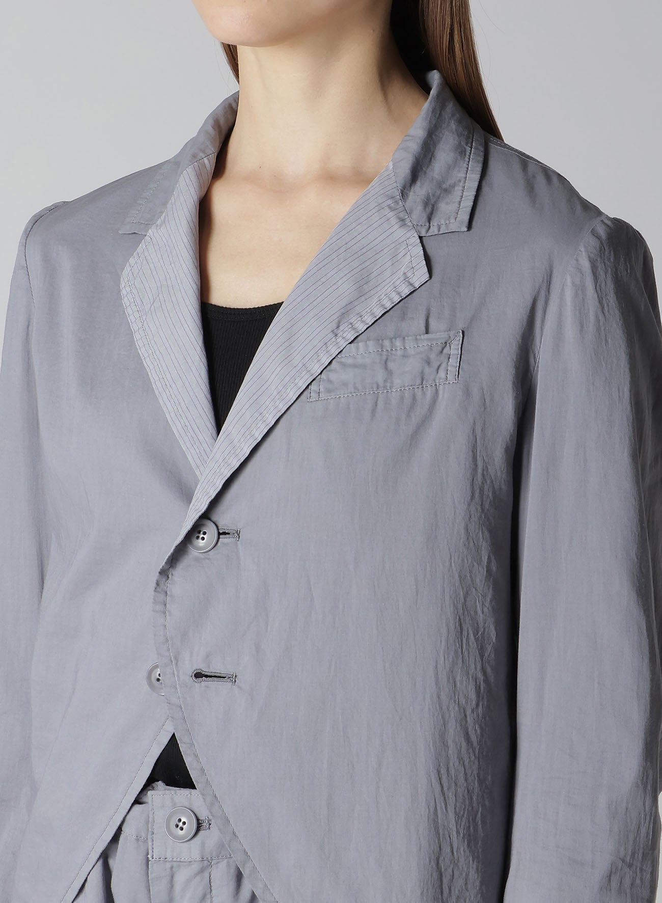 Stylish Cotton Lawn Garment Dye Swallowtail Jacket - Lightweight & Breathable for Spring/Summer Fashion - Perfect for Outdoor Events, Weddings & Casual Wear