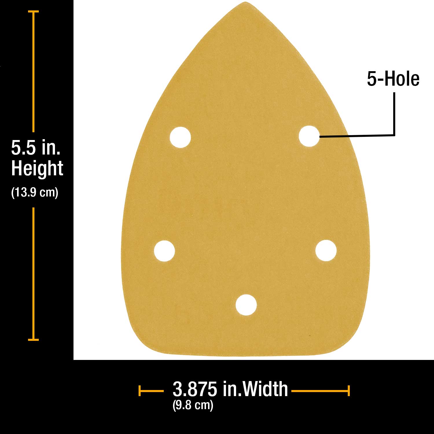 60-400 Grit Hook & Loop Sanding Sheets for Mouse Sanders - 5 Hole Pattern, 48-Pack (60/80/120/220/320/400) - Perfect for Woodworking, Metal Polishing & DIY Projects