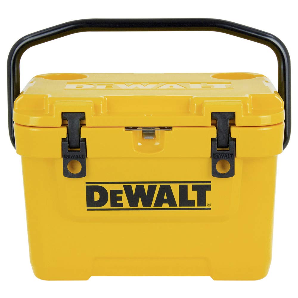 DEWALT DXC10QT 10-Quart Roto-Molded Insulated Lunch Box Cooler for Construction Workers | Heavy Duty Food Container for Job Sites, Camping & Outdoor Activities
