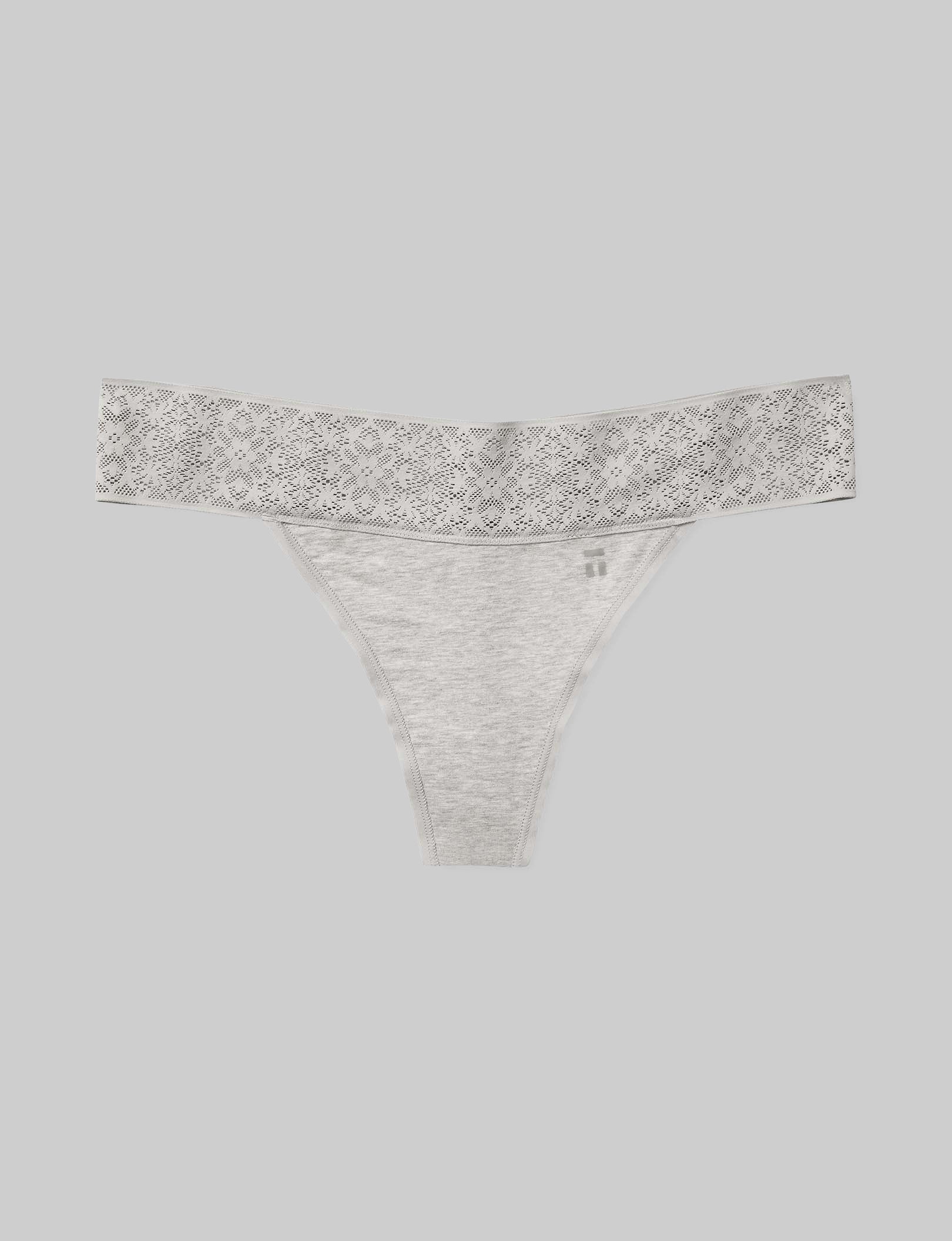 Women's Breathable Cotton Thong Underwear with Lace Waistband - Sexy & Comfortable Panties for Daily Wear, Date Night & Special Occasions