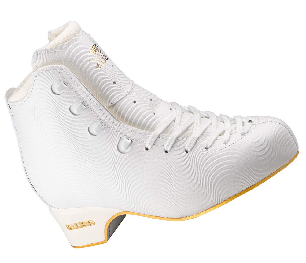 Edea Wave Figure Skates for Women & Girls - Professional Ice Skating Boots with Stainless Steel Blades - Perfect for Training, Competitions & Performances