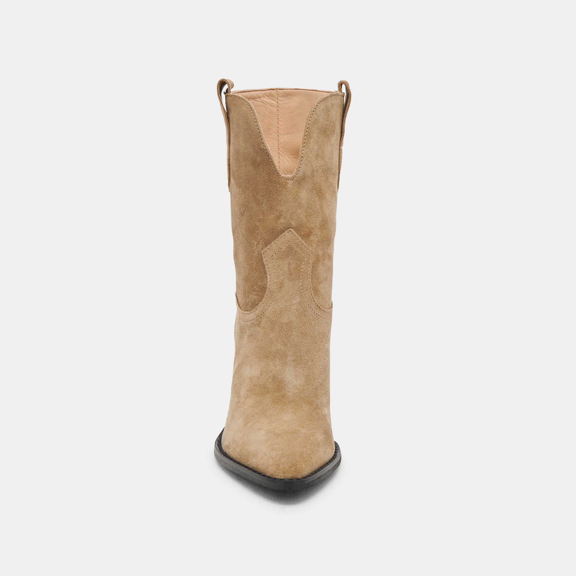 JETRO Men's Khaki Suede Boots - Comfortable & Stylish Casual Boots for Outdoor, Hiking, and Everyday Wear