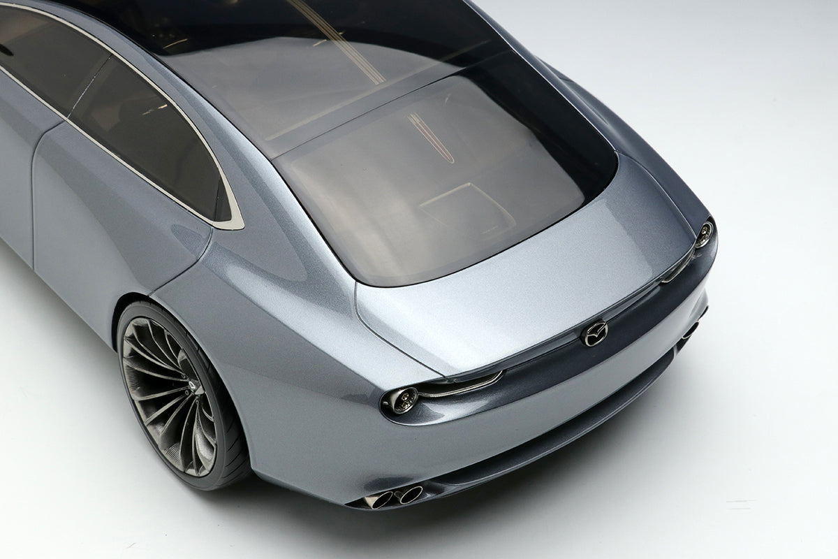 Eidolon 1:18 Scale Mazda Vision Coupe 2017 Diecast Model Car - Metallic Gray Finish | Collectible Display for Car Enthusiasts & Perfect Gift for Mazda Fans