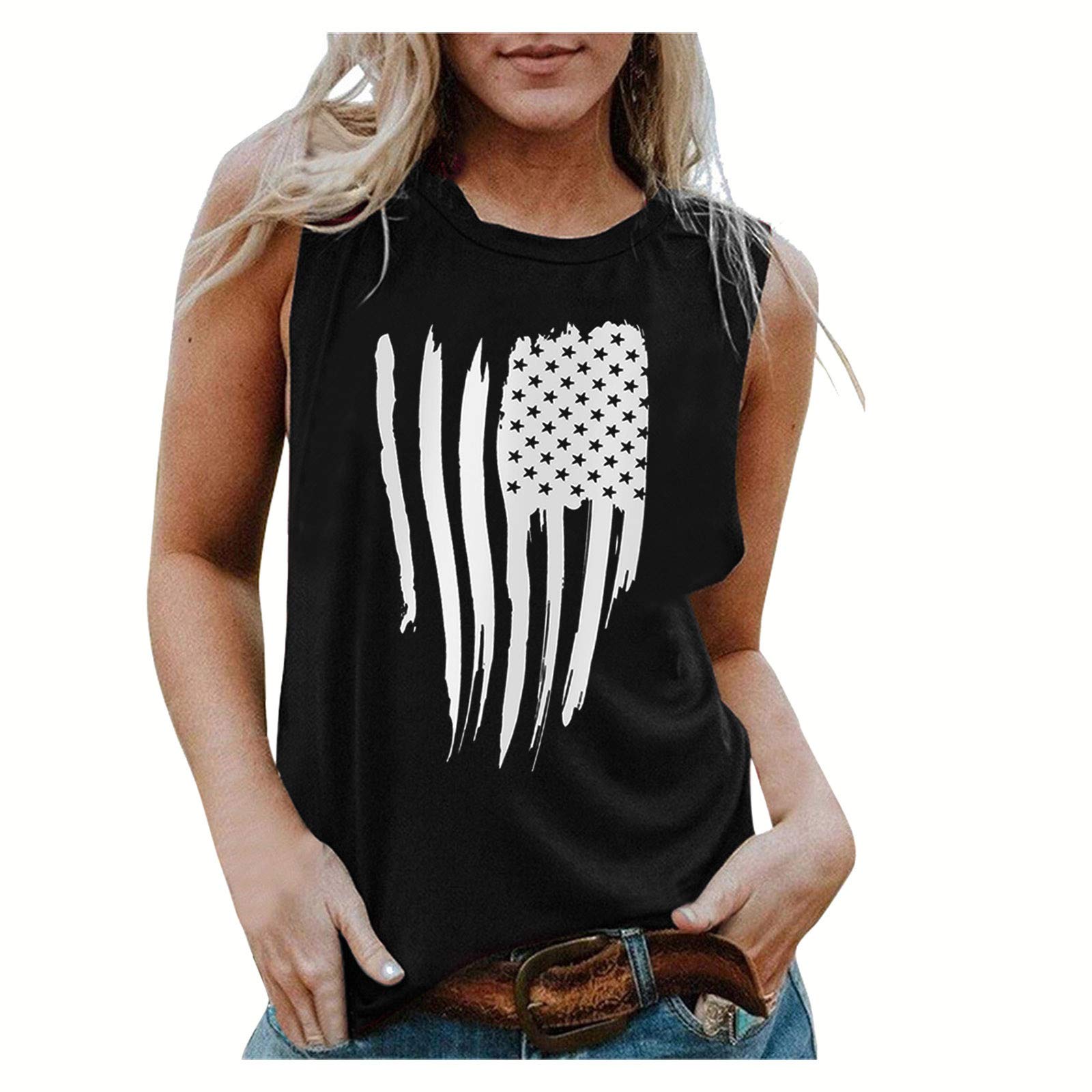 Women's Summer Casual Deep V-Neck Wrap Spaghetti Strap Tank Top - Sleeveless Blouse for Beach, Vacation & Everyday Wear