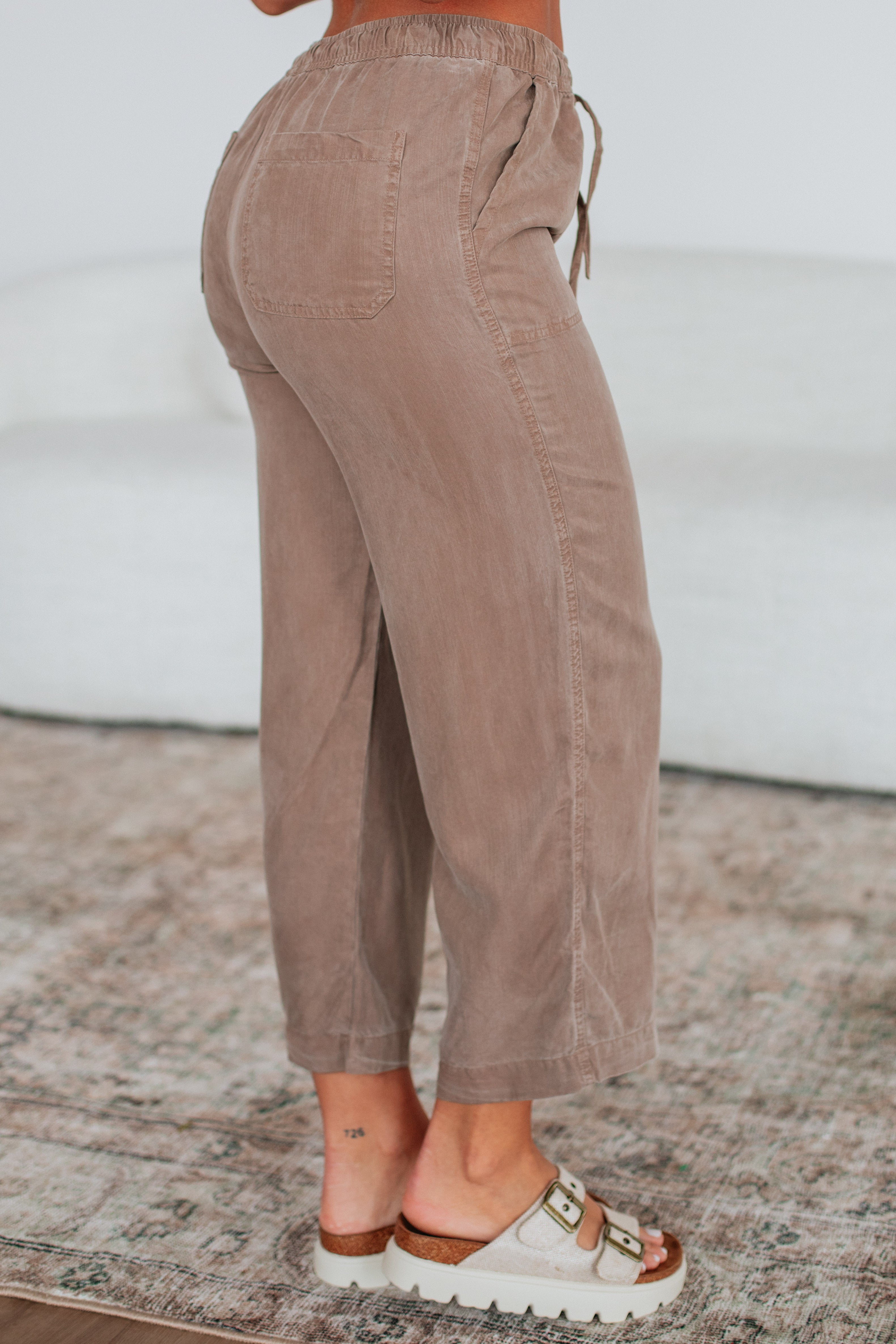 Duncan Casual Pants for Men - Comfortable Stretch Flat Front Chino Pants in Mocha Brown | Perfect for Office, Travel & Everyday Wear