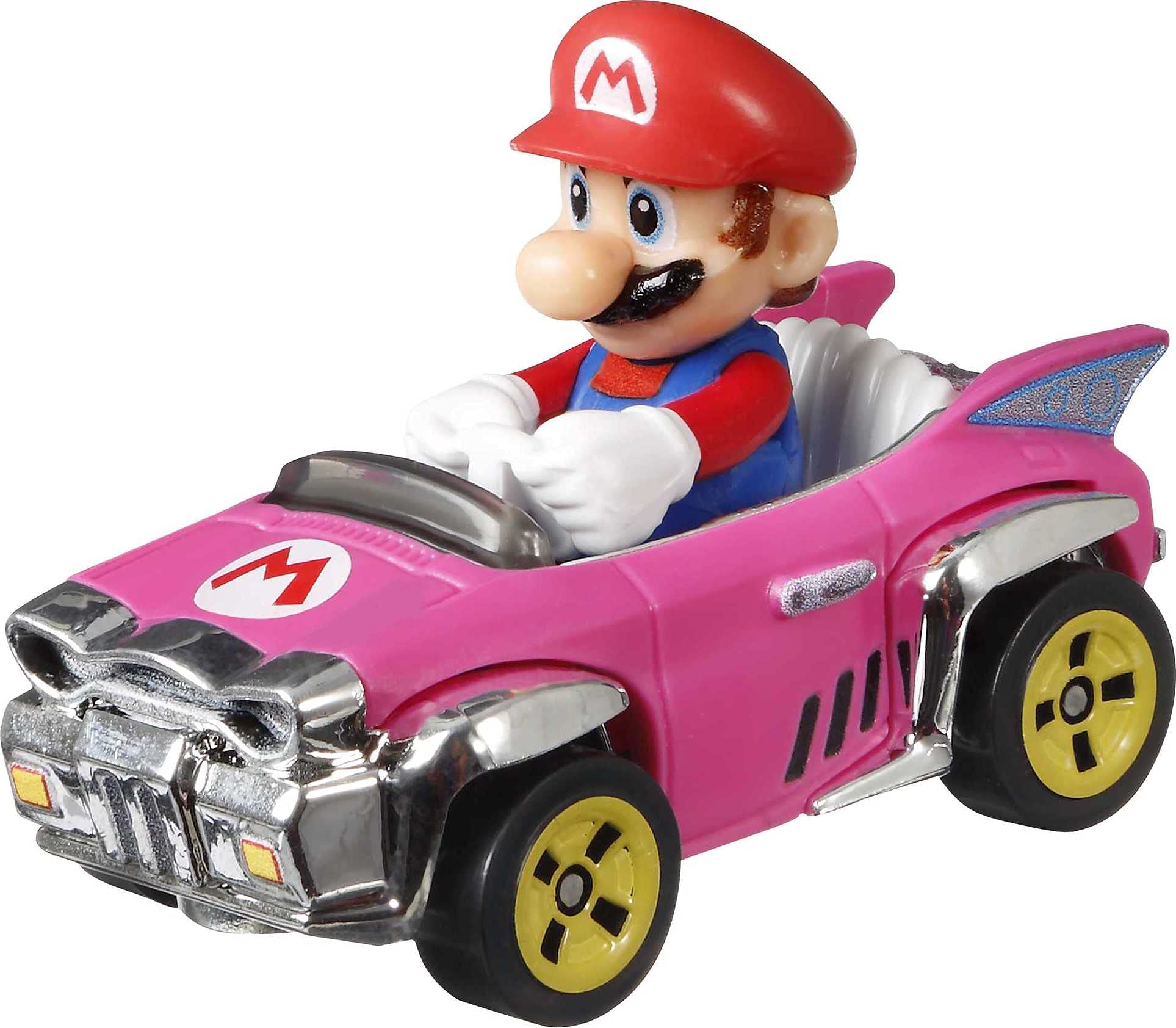Hot Wheels Mario Kart Vehicle 4-Pack - Collectible Toy Cars with 4 Fan-Favorite Characters Including 1 Exclusive Model - Perfect Gift for Kids & Mario Kart Fans Ages 3+ - Great for Playtime, Collection Display & Birthday Parties