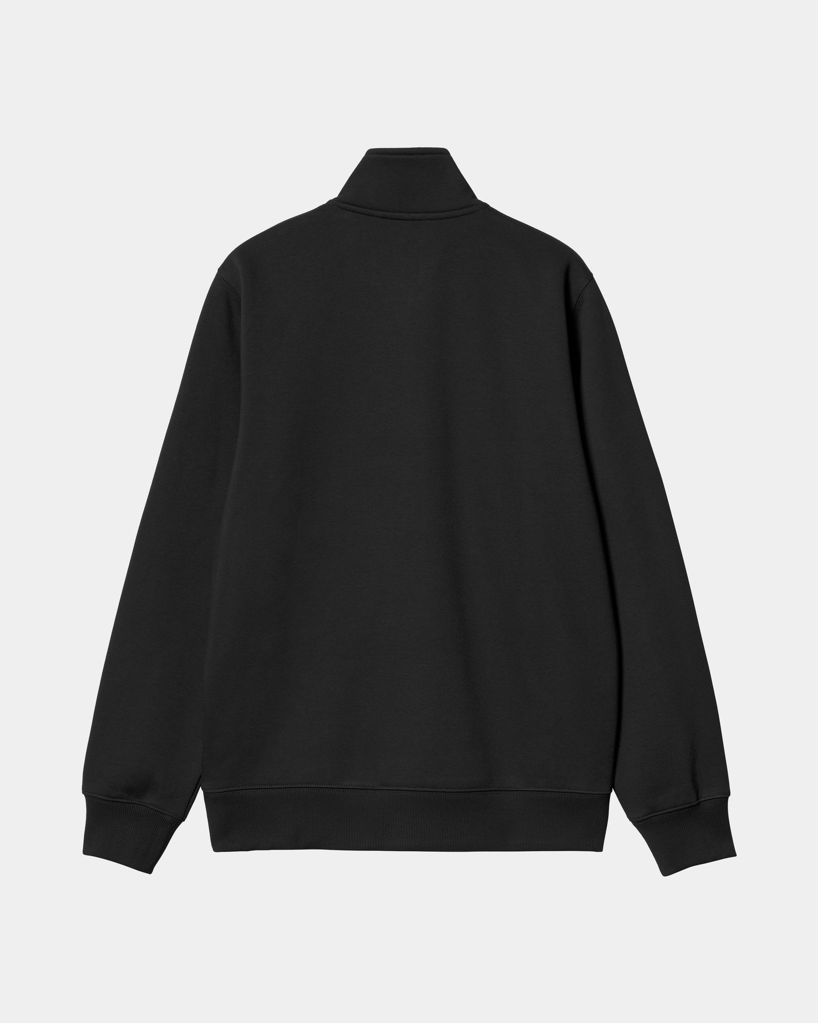 Chase Neck Zip Sweatshirt for Women - Black Pullover Hoodie | Casual Wear, Gym, Outdoor Activities