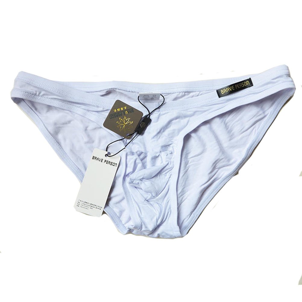 GAOGAO Men's Low Waist Briefs with Pocket - Comfortable No-Restriction Underwear for Active Lifestyle | Perfect for Gym, Travel & Everyday Wear