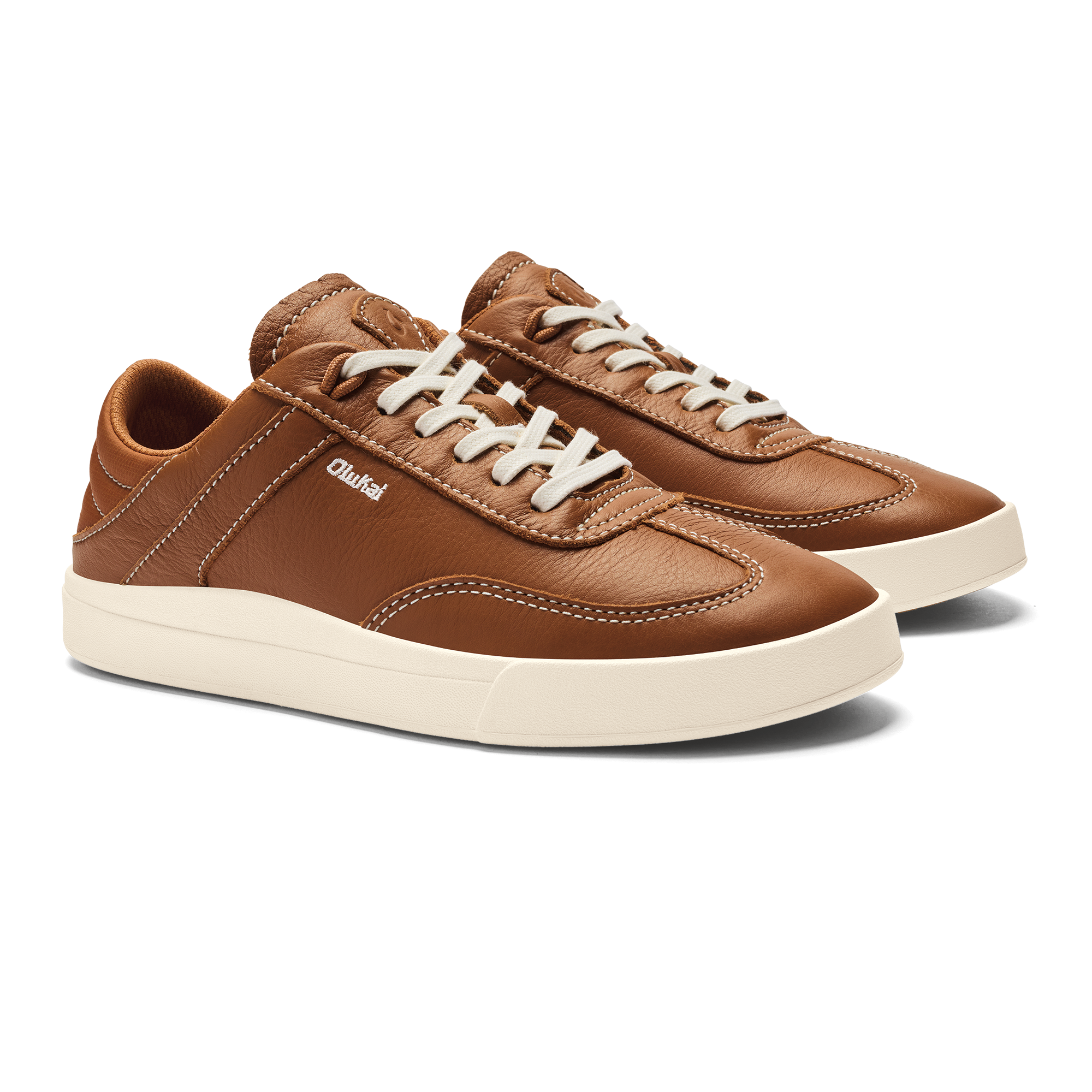 Haupu Women's Leather Sneakers - Comfortable & Stylish Casual Shoes for Walking, Work & Everyday Wear