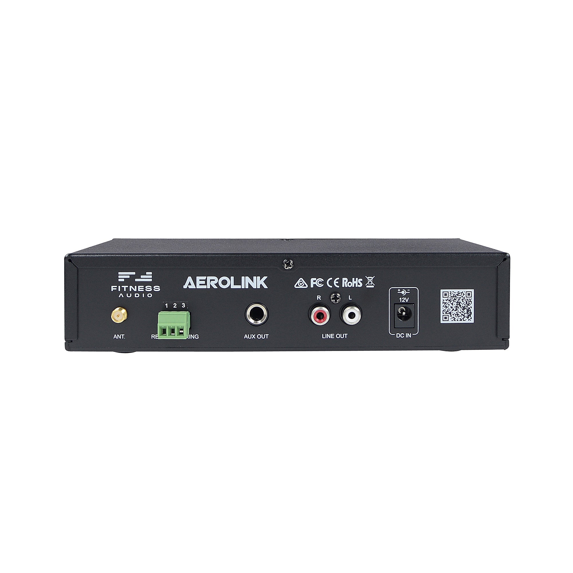 AeroLink Bluetooth Receiver - Wireless Audio Adapter for Car Stereo & Home Speakers | Rack Mountable | Stream Music from Phone, Tablet, or Laptop | Perfect for Road Trips & Home Entertainment