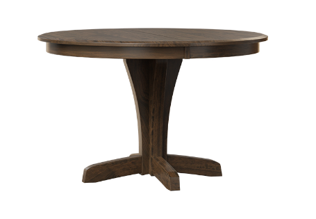 Uvalde Pedestal Table - Elegant Round Dining Table for Kitchen & Dining Room - Perfect for Small Spaces, Breakfast Nooks & Home Decor