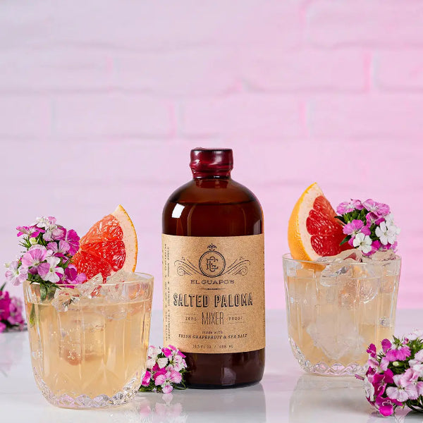El Guapo Premium Cocktail Mixers - Handcrafted Margarita & Cocktail Mixes for Home Bars, Parties & Gifts | Non-GMO, All-Natural Ingredients