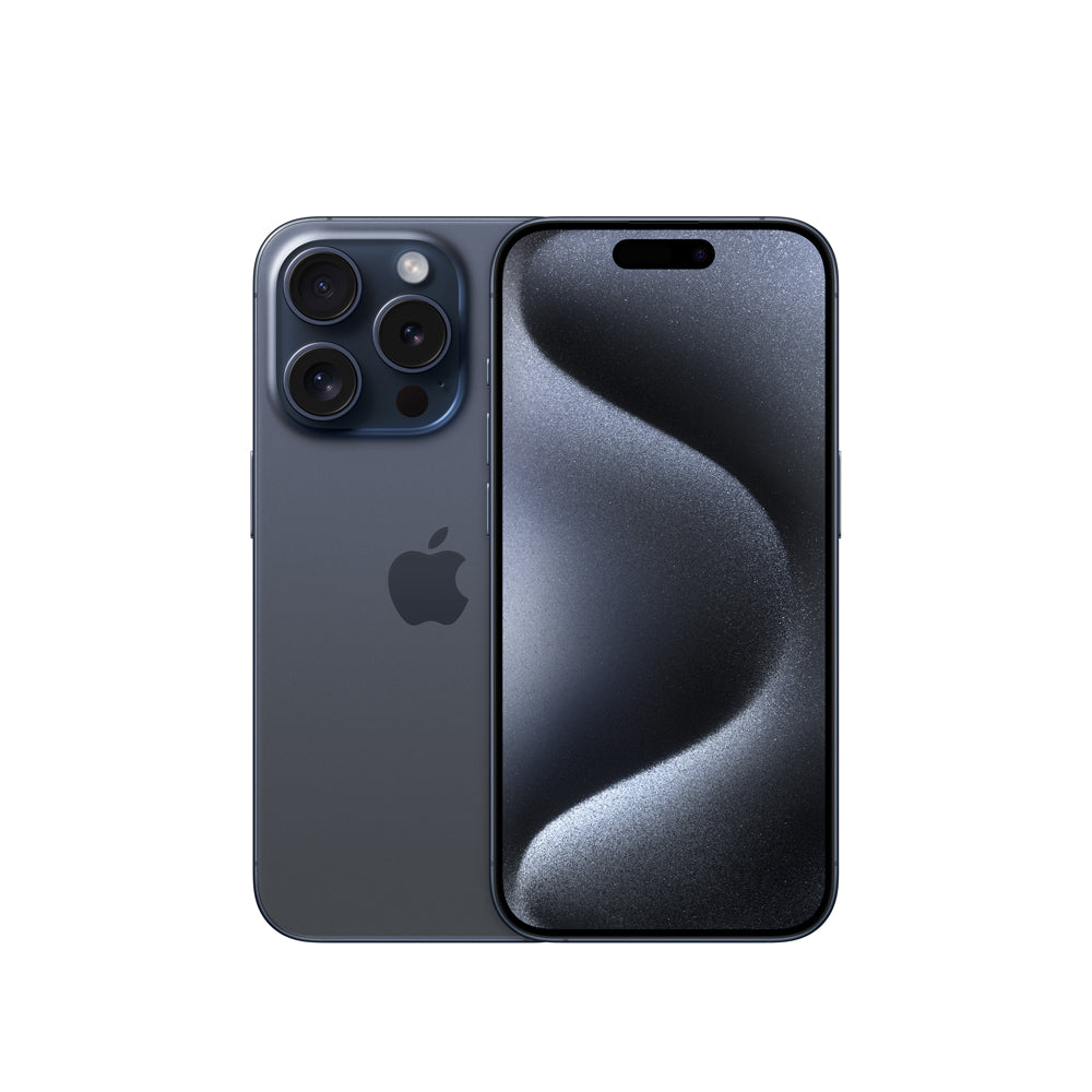 iPhone 15 Pro 256GB Blue Titanium - Premium Smartphone for Photography, Gaming & Business Use