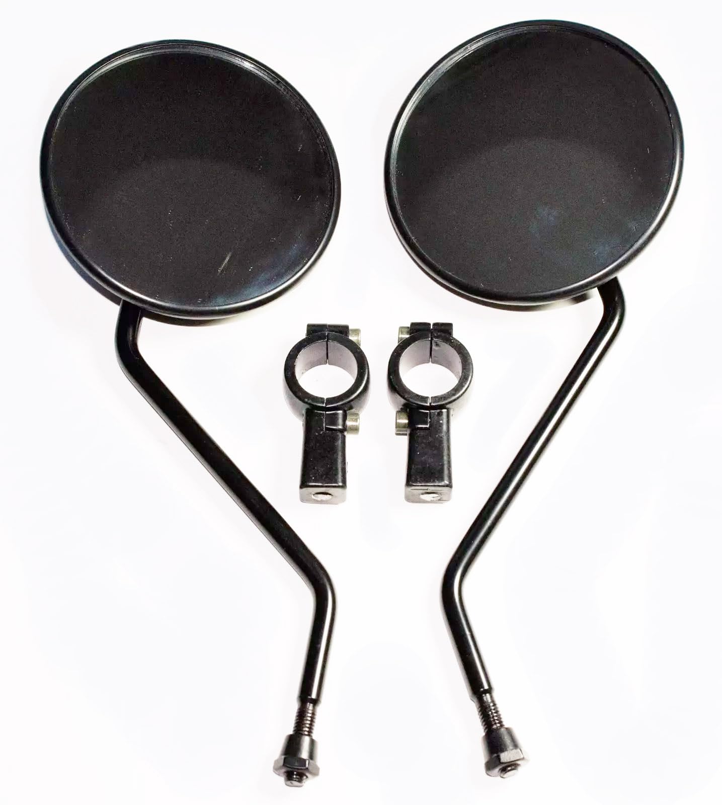 8mm Rear View Mirrors Kit for Mini Bike, Mini Chopper, Pocket Bike, Dirt Bike & ATV - Enhance Safety & Visibility for Off-Road Adventures