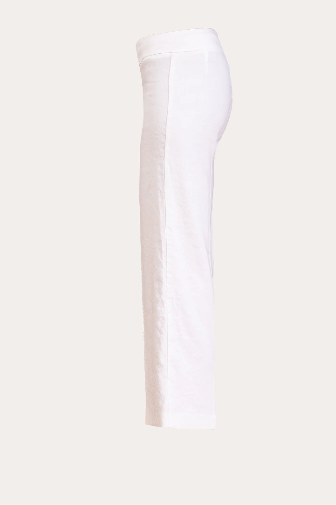 Alex Women's White Pant - Comfortable Stretchable Pants for Work, Travel & Casual Wear