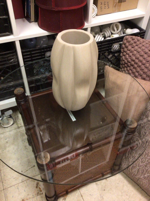 Bo Concepts Stone Float Vase - Modern Minimalist Home Decor for Living Room, Bedroom & Office - Perfect for Fresh Flowers, Dried Arrangements and Centerpieces