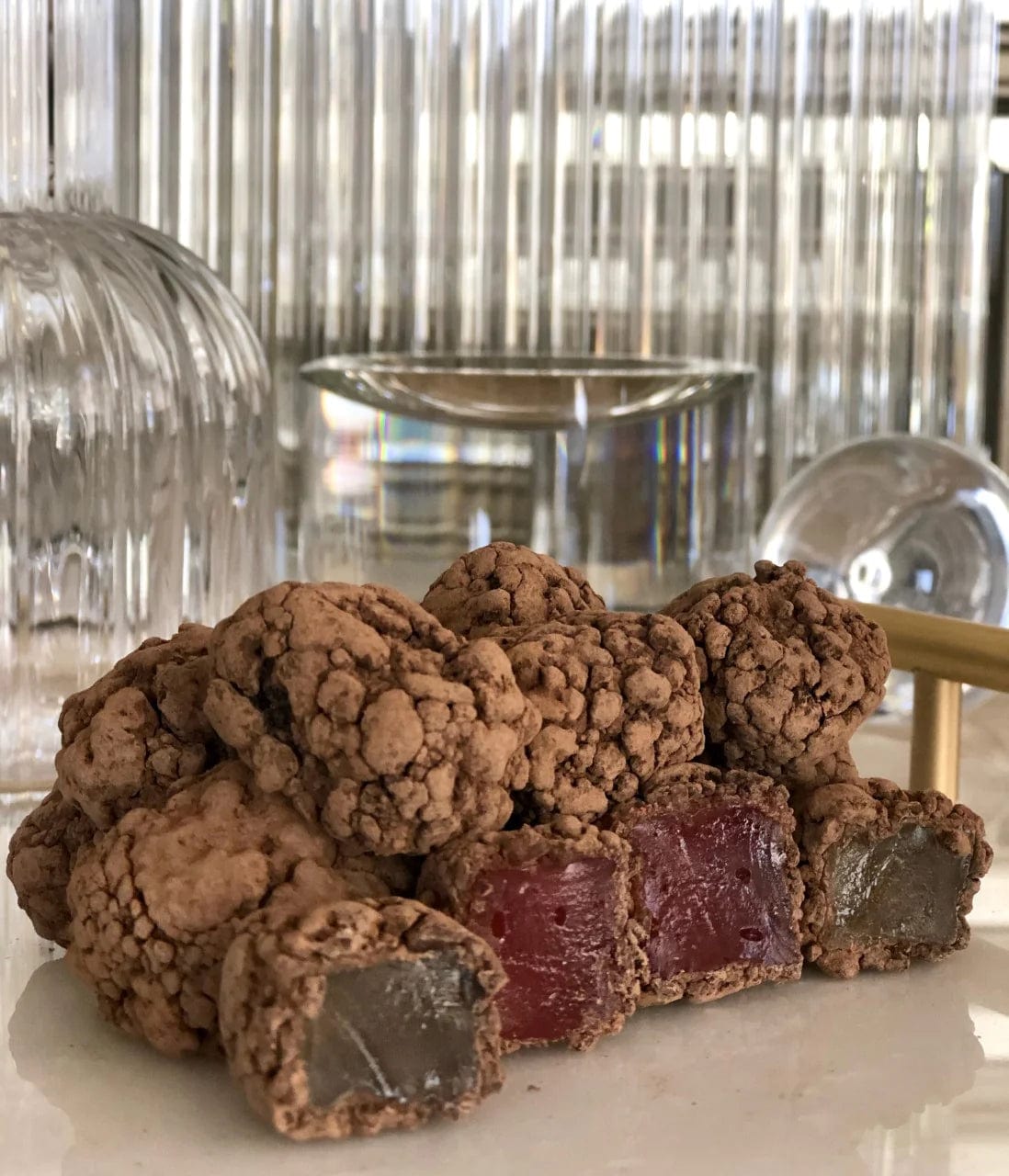 House of Nestar Rose Vegan Turkish Delight 175g - Premium Vegan Candy, Gluten-Free Middle Eastern Dessert, Perfect for Gifts, Parties & Tea Time
