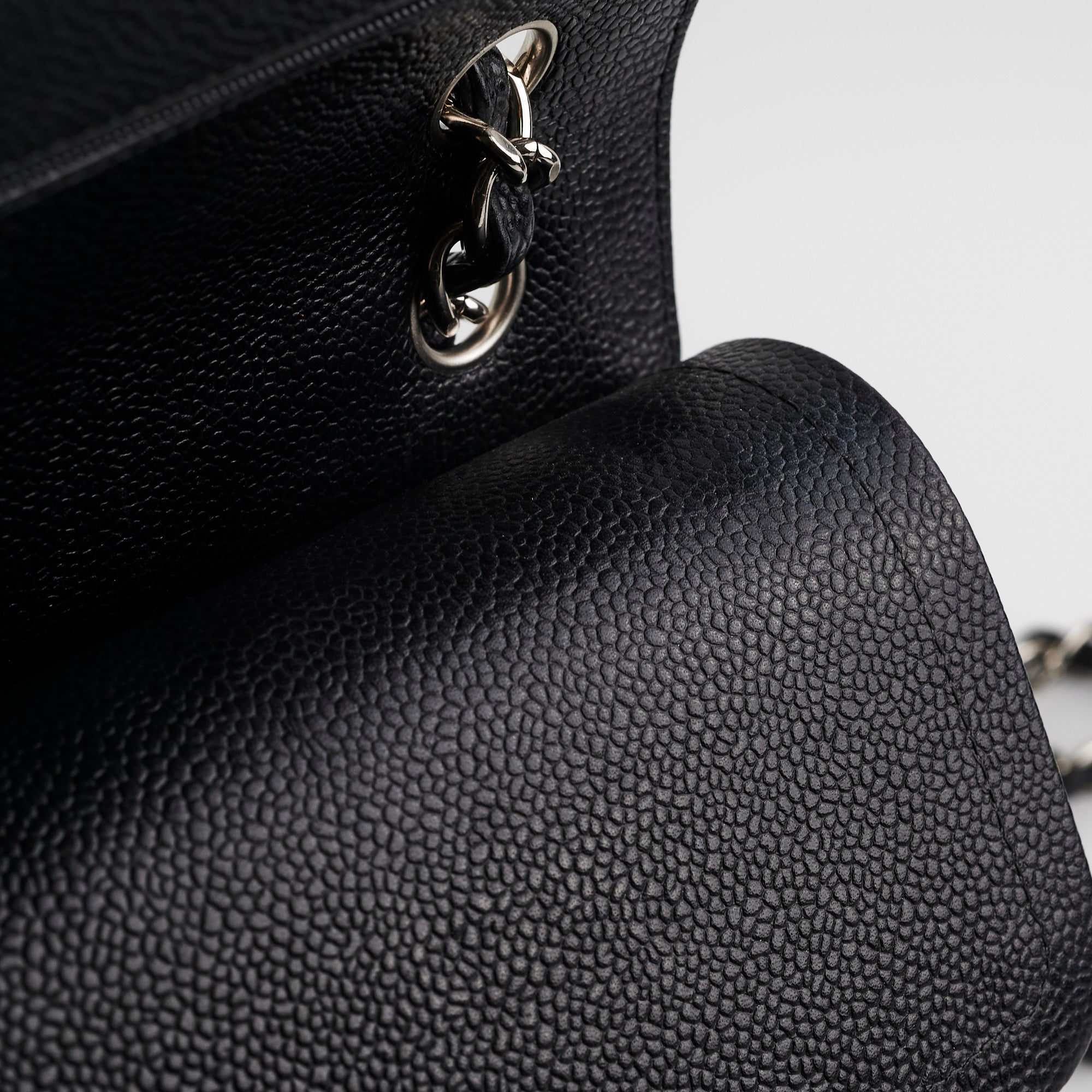 Chanel Jumbo Classic Double Flap Bag in Black Caviar Leather - Luxury Designer Handbag for Women, Perfect for Parties, Work & Everyday Use