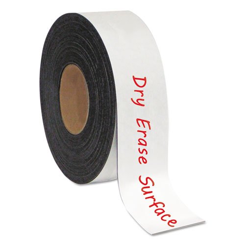 MasterVision Dry Erase Magnetic Tape Roll - 2