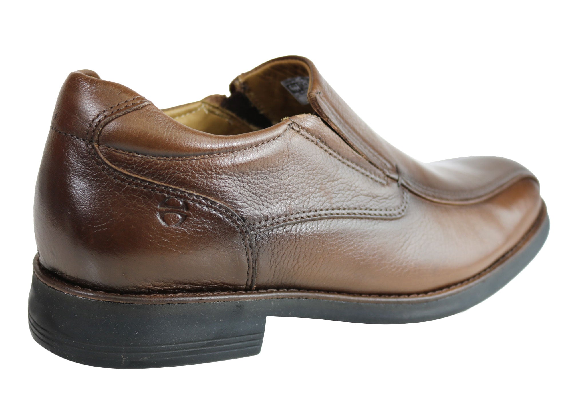 Ferricelli Rico Men's Leather Gel Flex Comfort Shoes - Made in Brazil - Perfect for Walking, Travel & Casual Wear