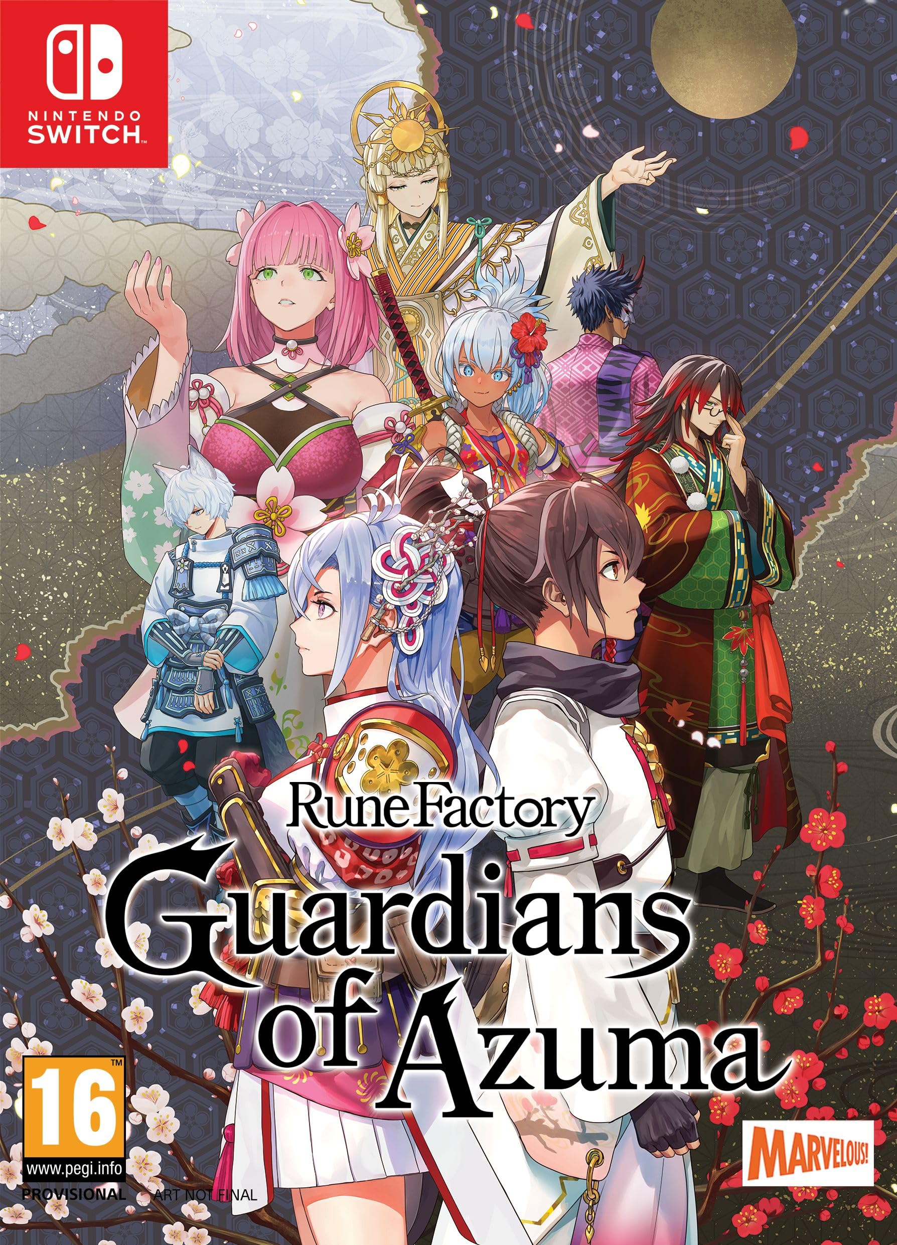 Rune Factory: Guardians of Azuma Limited Edition - Nintendo Switch Game | JRPG Adventure Farming Simulator | Perfect for Anime Fans & Fantasy Gamers