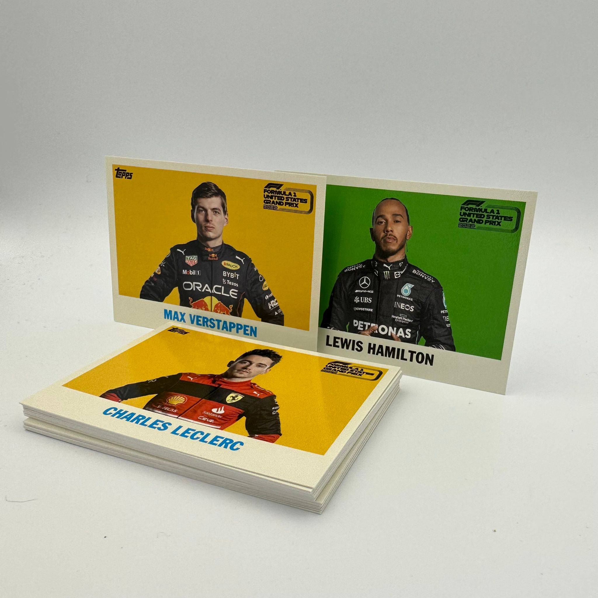 2022 F1 United States Grand Prix All Drivers 20 Card Set - Topps Exclusive Collectible Trading Cards for Formula 1 Fans & Sports Memorabilia Collectors