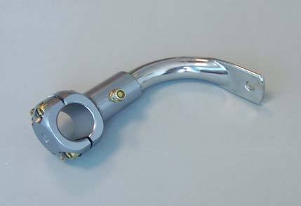 Stainless Steel Exhaust Pipe with 90 Degree Bend and Adjustable Clamp - Perfect for Car, Truck, and Motorcycle Exhaust System Repairs